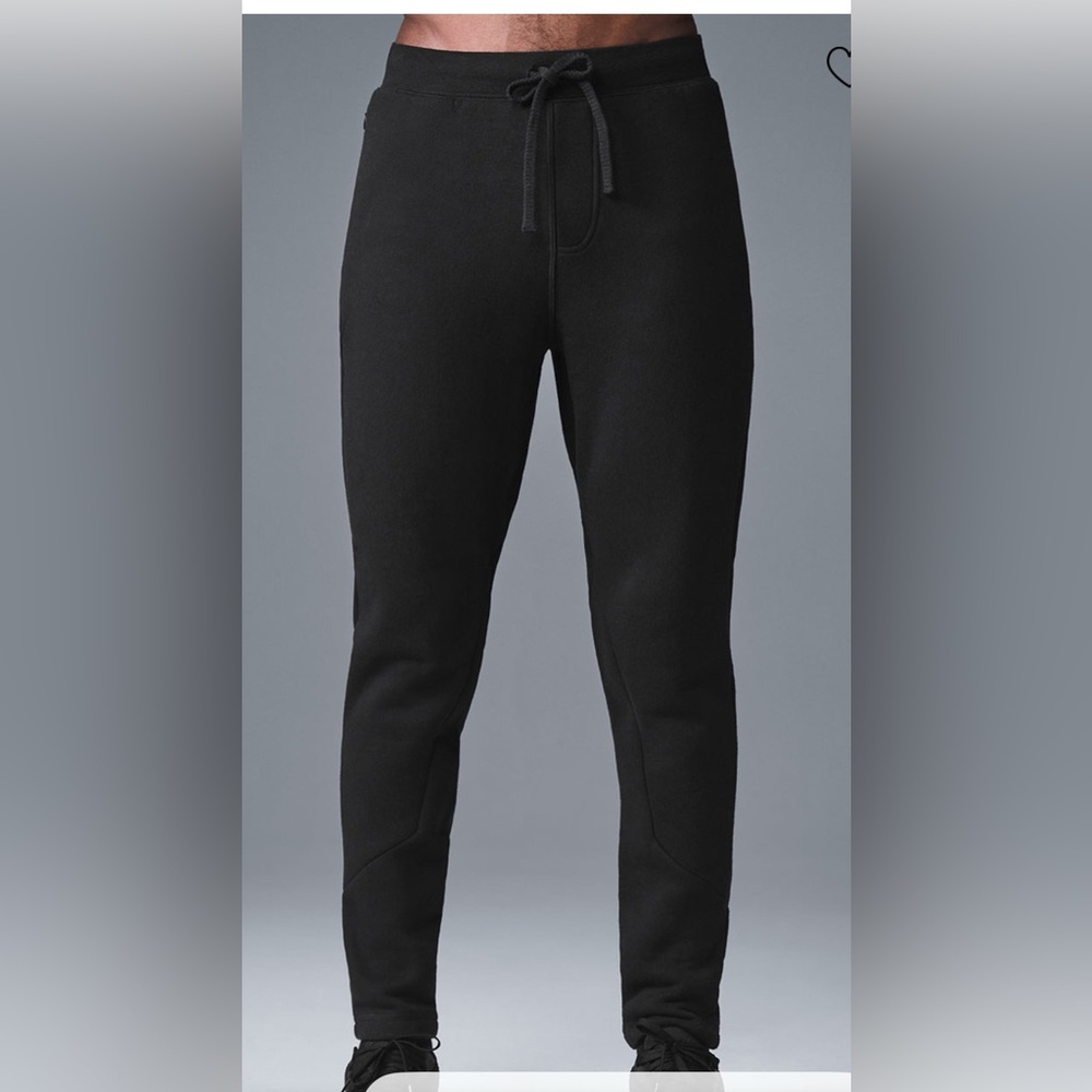 Men's ALO Triumph Black Sweatpants size small